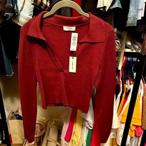 Aritzia Top Babaton
SCULPT KNIT POLO LONGSLEEVE